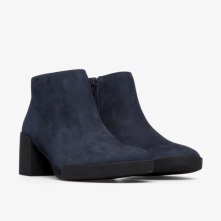 Camper Dark Blue Ankle Boots Womens - Lotta Online Ireland | VZMEK4789